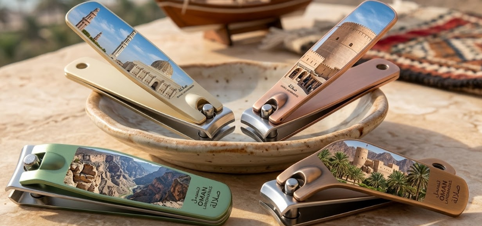 Nail Cutter with Oman Landmarks